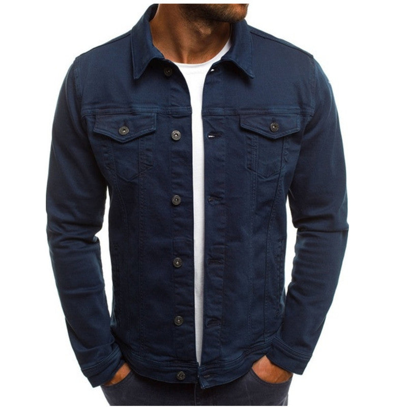 Mr. Gentle - Brian Casual Heren Denim Jack