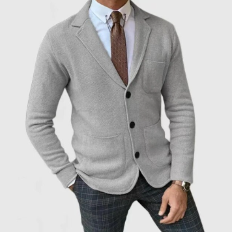 Mr. Gentle Wollen Blazer Vest Voor Heren