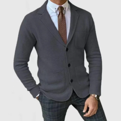 Mr. Gentle Wollen Blazer Vest Voor Heren