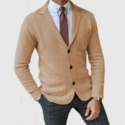 Mr. Gentle Wollen Blazer Vest Voor Heren