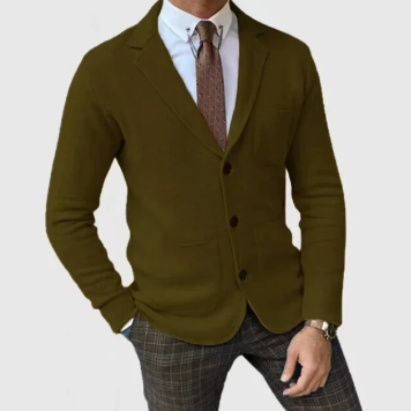 Mr. Gentle Wollen Blazer Vest Voor Heren